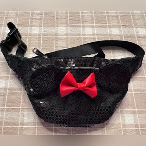 Disney Loungefly - Sequin Minnie Mouse Belt Bag/Fanny Pack